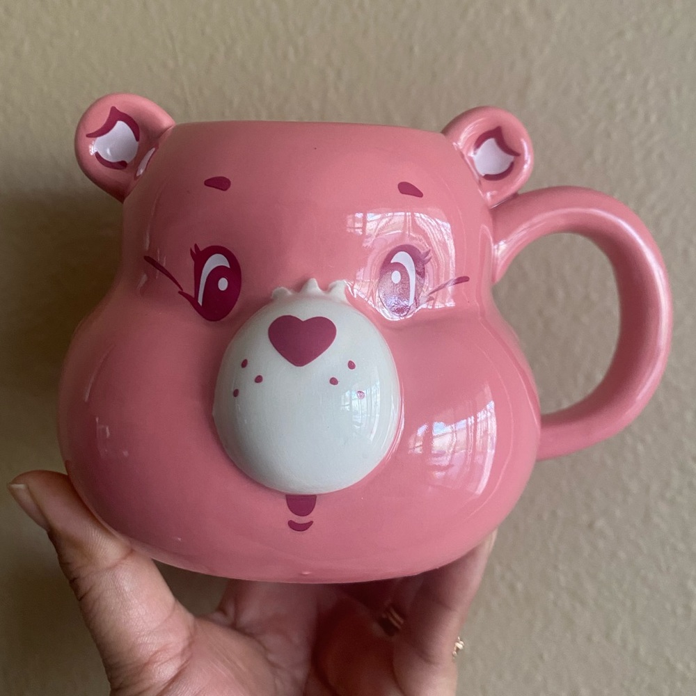 New Pink Care Bears Ceramic Coffee Mug